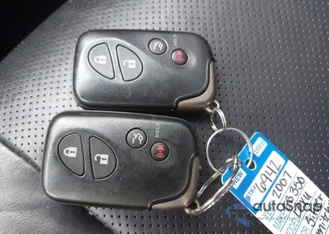 2007 Lexus Es from USA, damaged, VIN JTHBJ46G572134582